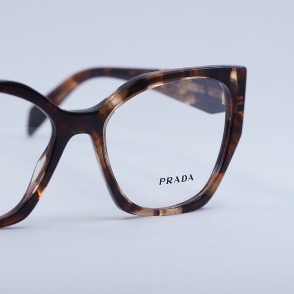 🕶️ New Prada PR18WV 07R1O1 Eyeglasses - Caramel Havana Frame 54mm - Picture 5 of 11